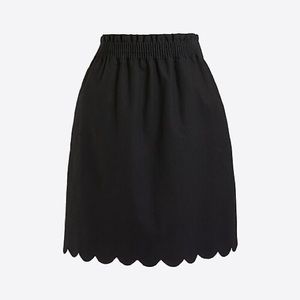 J.Crew Scalloped Sidewalk Skirt